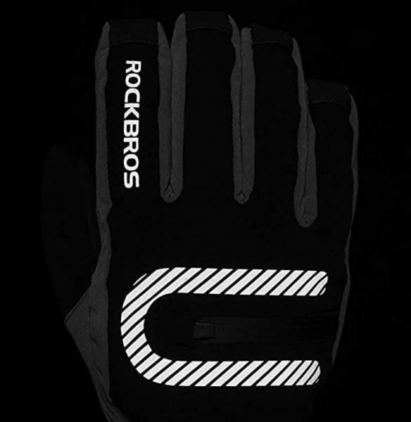 ROCKBROS | Handschuhe – Frühling / Herbst, Winddicht, Touchscreen, Vollfinger für Outdoor-Sportarten